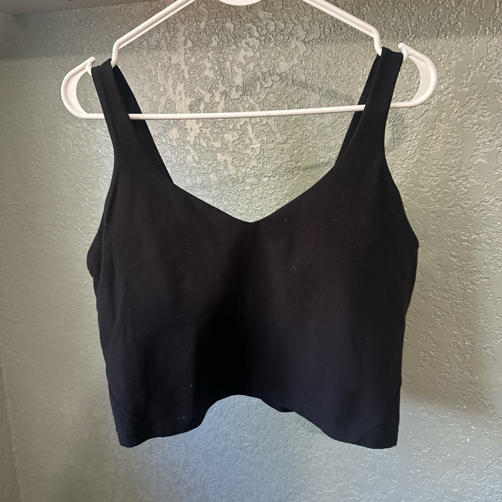 Black Lululemon align tank